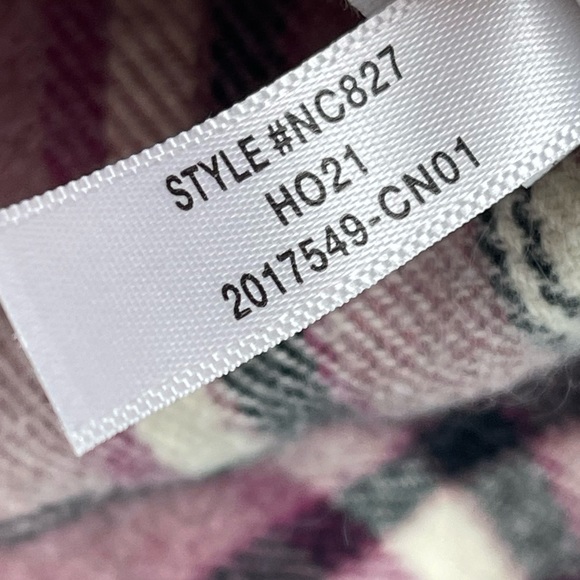 MADEWELL XS Classic Ex-Boyfriend Shirt in Cornado Plaid NC827 - Picture 9 of 9